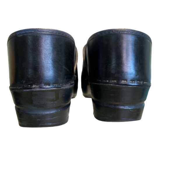 Dansko  black leather slip-on mules womens 7.5 - Picture 4 of 7